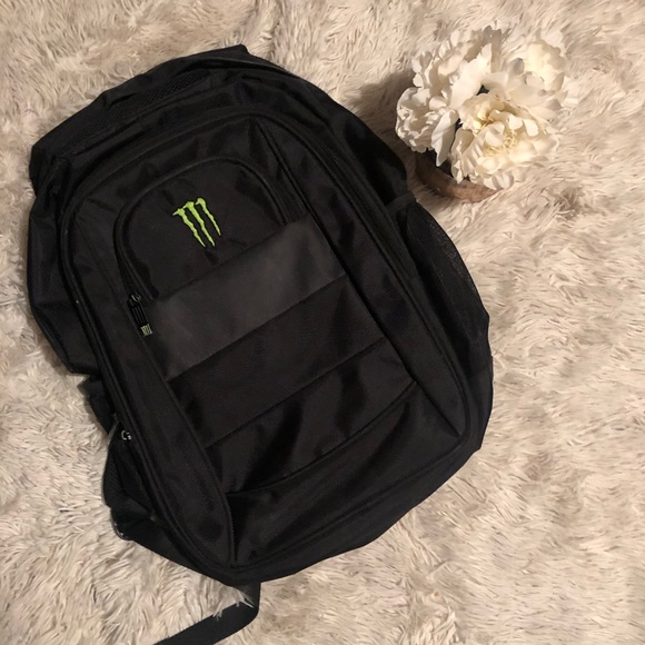 monster drink backpack
